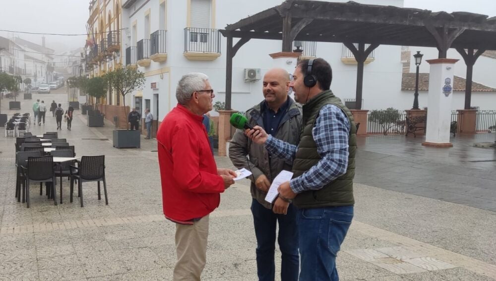 Durante la emisión del programa participaron varios vecinos de Zalamea la Real.
