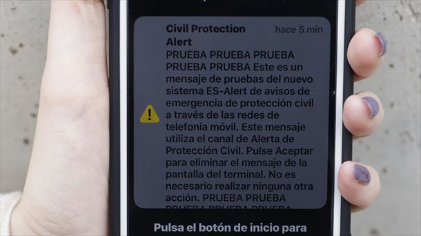 Teléfonos móviles de Ciudad Real recibirán mañana una prueba de alerta de Protección Civil Teléfonos móviles de Ciudad Real recibirán mañana una prueba de alerta de Protección Civil