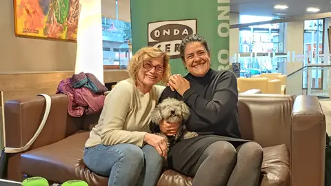 Ana Santos e Ana Gómes. coordinadora de "WEAll" Hablamos de la economía del bienestar