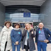 Carmen Álvarez en Bruselas Carmen Álvarez en Bruselas