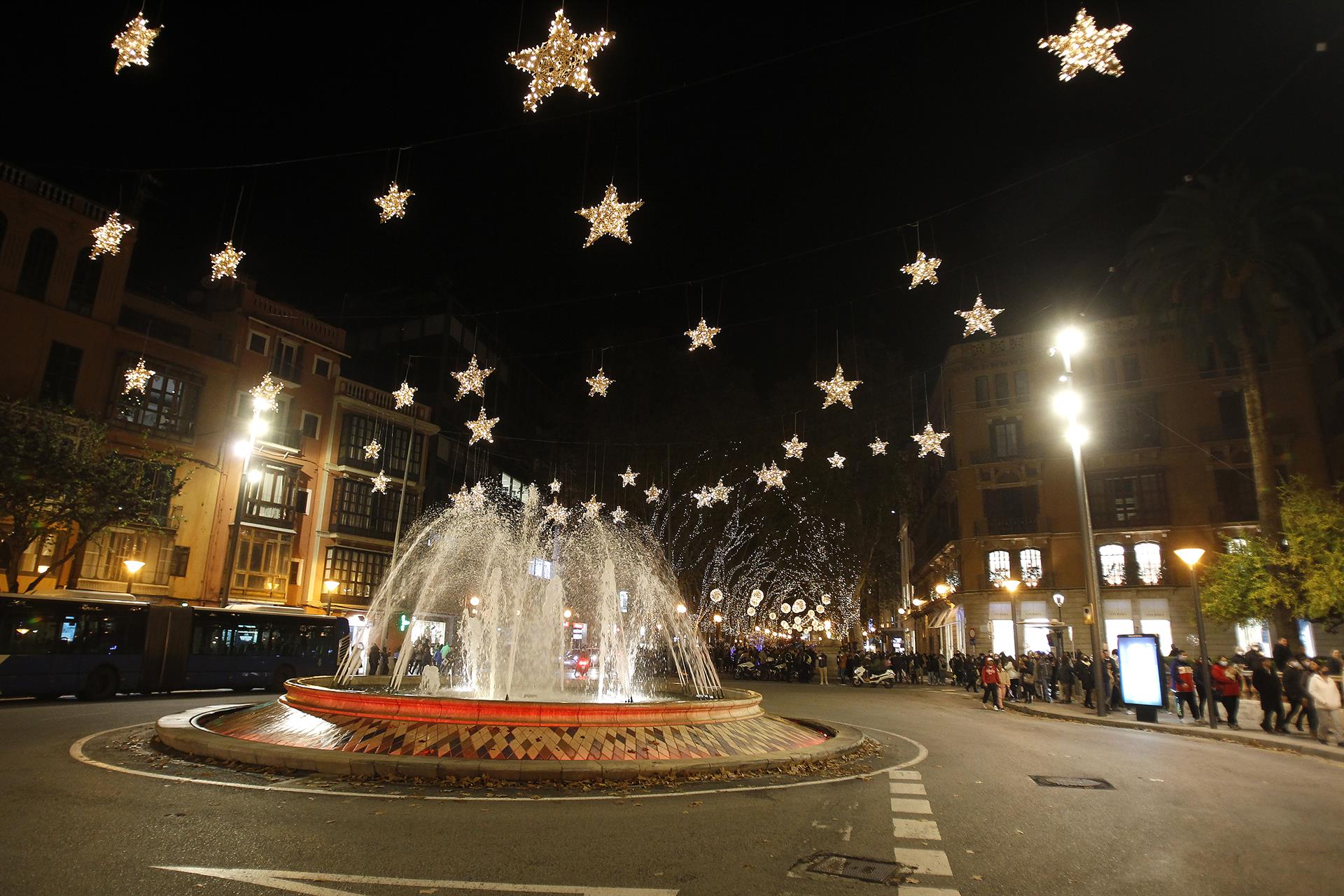 Este sábado a las 20h Palma encenderá las luces de Navidad Este sábado a las 20h Palma encenderá las luces de Navidad