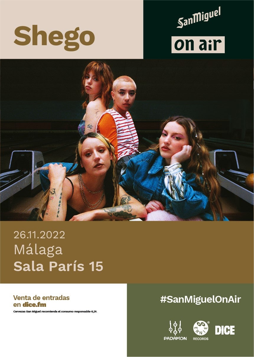 Shego llega a Málaga de la mano de San Miguel On Air Shego llega a Málaga de la mano de San Miguel On Air