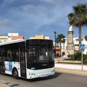 Un autobús urbano de Rota Un autobús urbano de Rota