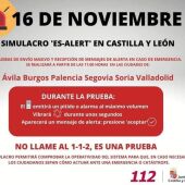 Simulacro de Alerta en Segovia