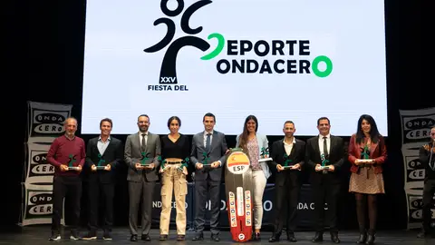 Premiados durante la edición ONDA CERO ALMERIA