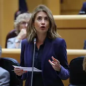 La ministra de Transportes, Raquel Sánchez, en el Senado La ministra de Transportes, Raquel Sánchez, en el Senado