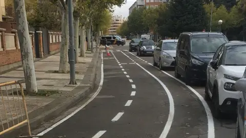 Nuevo carril bici en Santo Cristo de los Milagros Nuevo carril bici en Santo Cristo de los Milagros