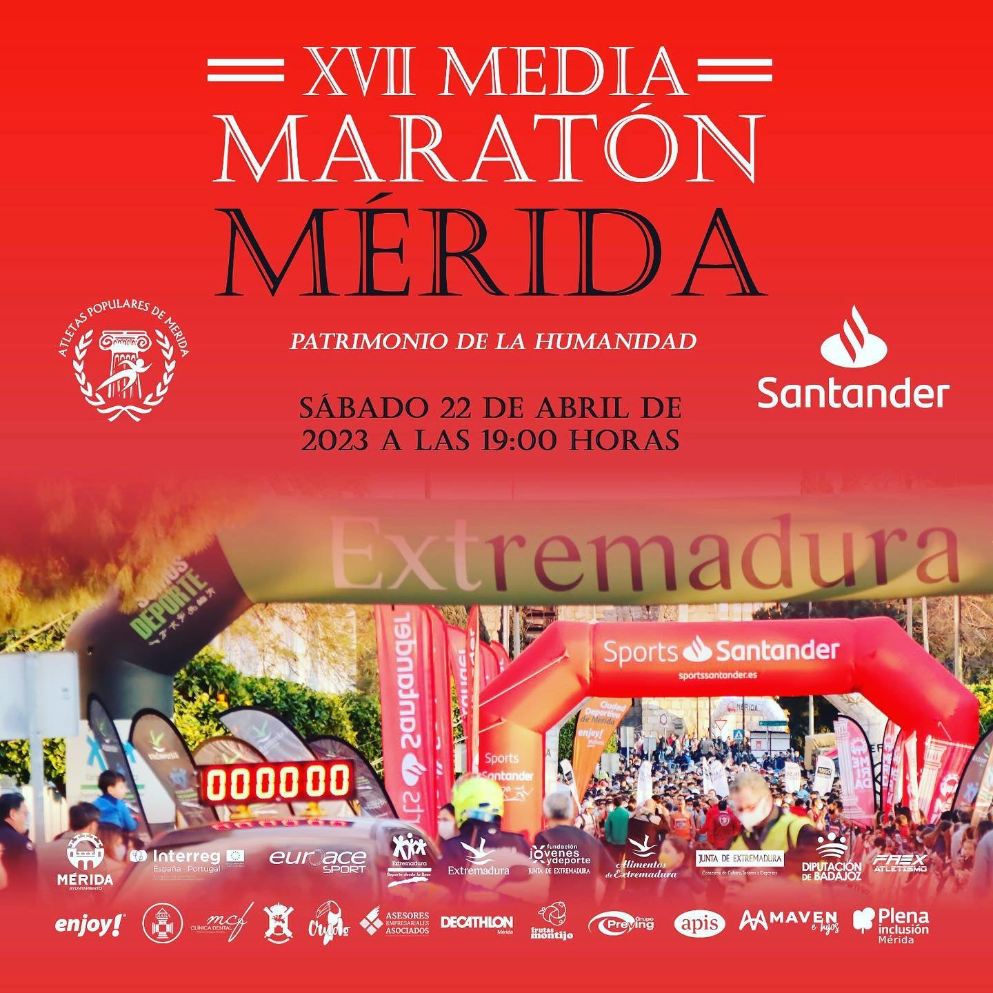 Agotadas, en 12 horas, las inscripciones para la Media Maratón de Mérida Agotadas, en 12 horas, las inscripciones para la Media Maratón de Mérida