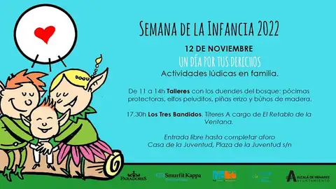 Semana de la Infancia 2022 de Alcalá de Henares Semana de la Infancia 2022 de Alcalá de Henares