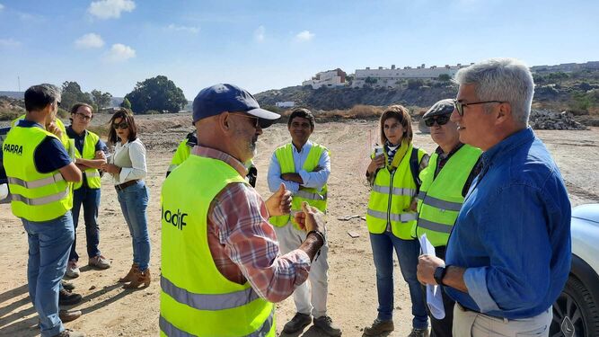 Comienzan las obras del Vial Verde de Huércal de Almería Comienzan las obras del Vial Verde de Huércal de Almería