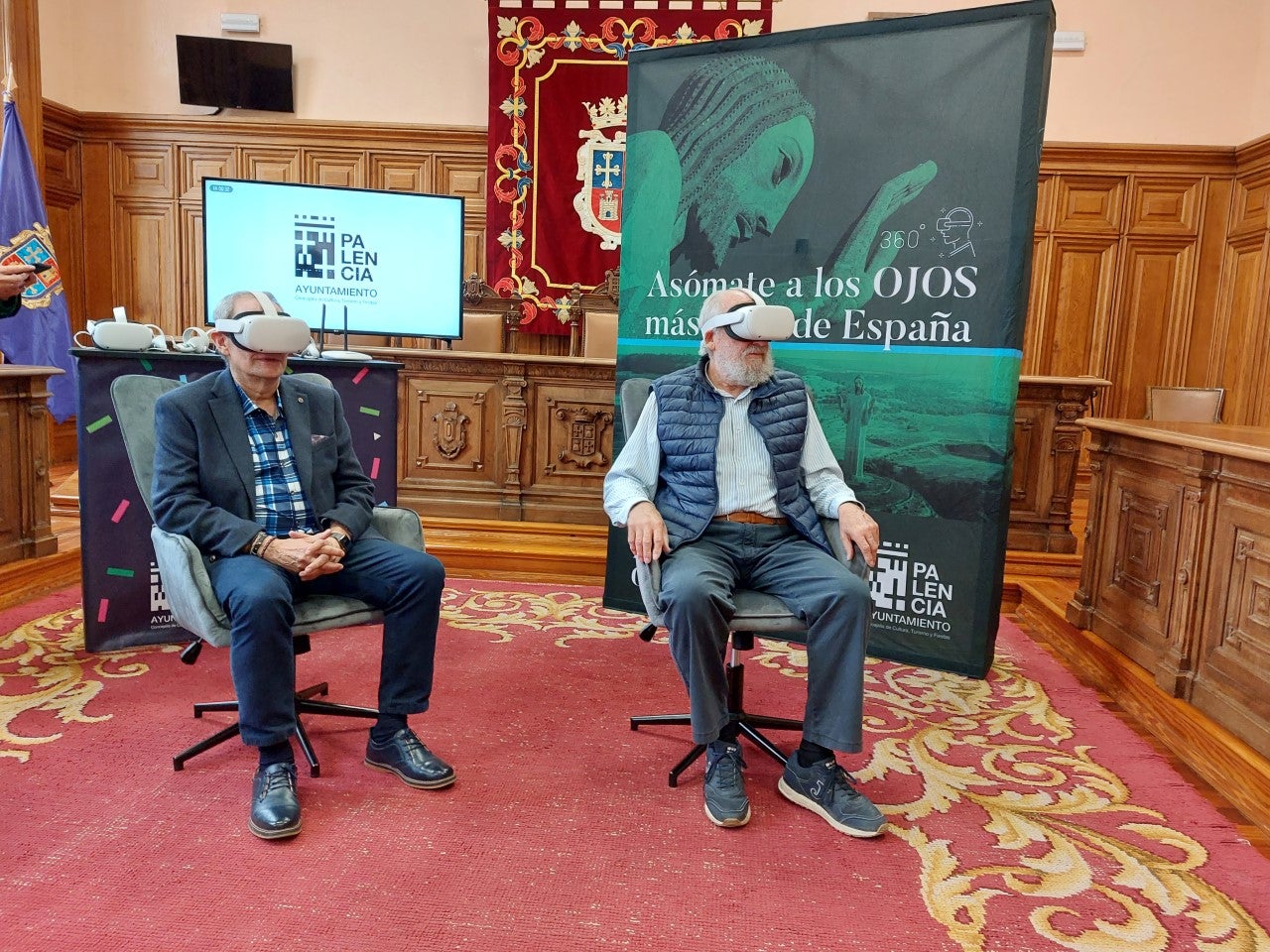 El Ayuntamiento de Palencia presenta el “Ascensor Virtual Cristo del Otero” El Ayuntamiento de Palencia presenta el “Ascensor Virtual Cristo del Otero”