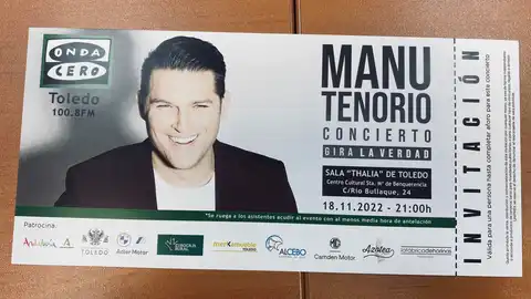 Manu Tenorio de concierto en Toledo Manu Tenorio de concierto en Toledo