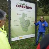 Camiña O Pereiro, unha exposición ao aire libre arredor do encoro de Cachamuíña