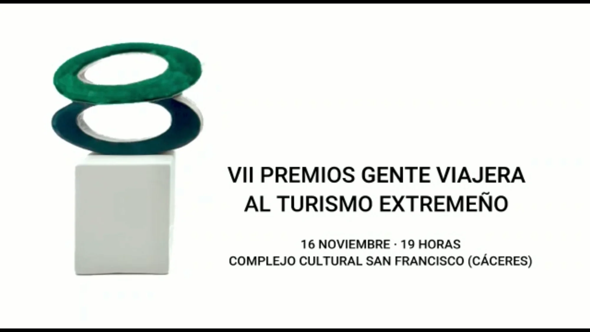 VII Premios Gente Viajera al Turismo Extreme&ntilde;o