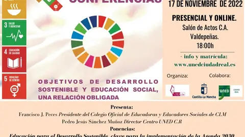 Conferencias sobre ODS y Educación Social Conferencias sobre ODS y Educación Social