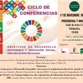 Conferencias sobre ODS y Educación Social
