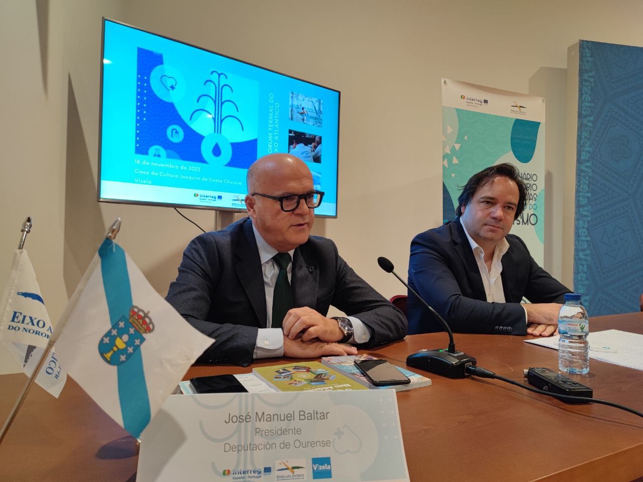 Baltar aposta polo termalismo como chave contra o reto demográfico Baltar aposta polo termalismo como chave contra o reto demográfico