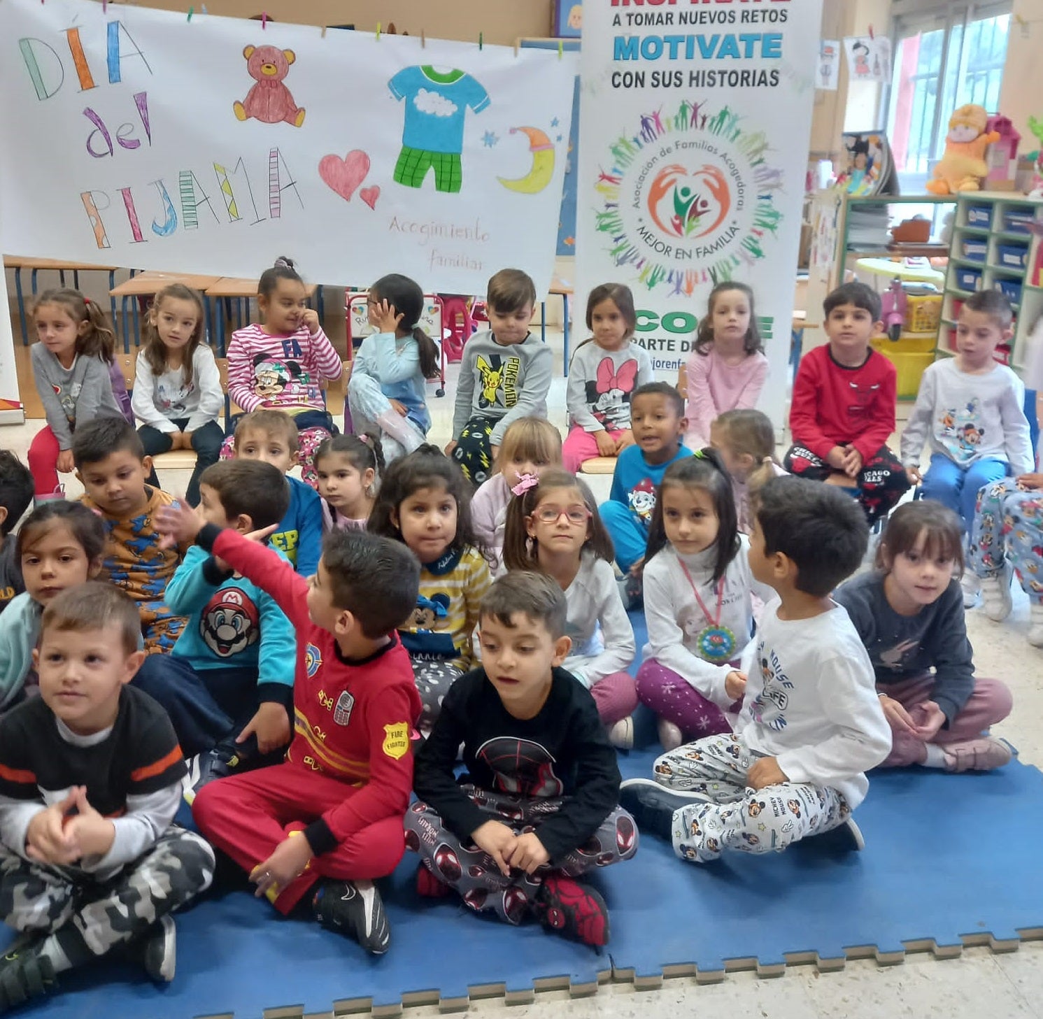 Fuengirola celebra el Día del Pijama para dar visibilidad a los niños que no tienen la posibilidad de crecer en familia Fuengirola celebra el Día del Pijama para dar visibilidad a los niños que no tienen la posibilidad de crecer en familia