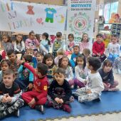 Celebración del Día del Pijama 2022 en un centro escolar.