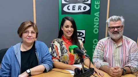 Paquí Díaz, Isabel Egido y Vicente Armengol. Entrevista Más de Uno Alicante con Isabel Egido