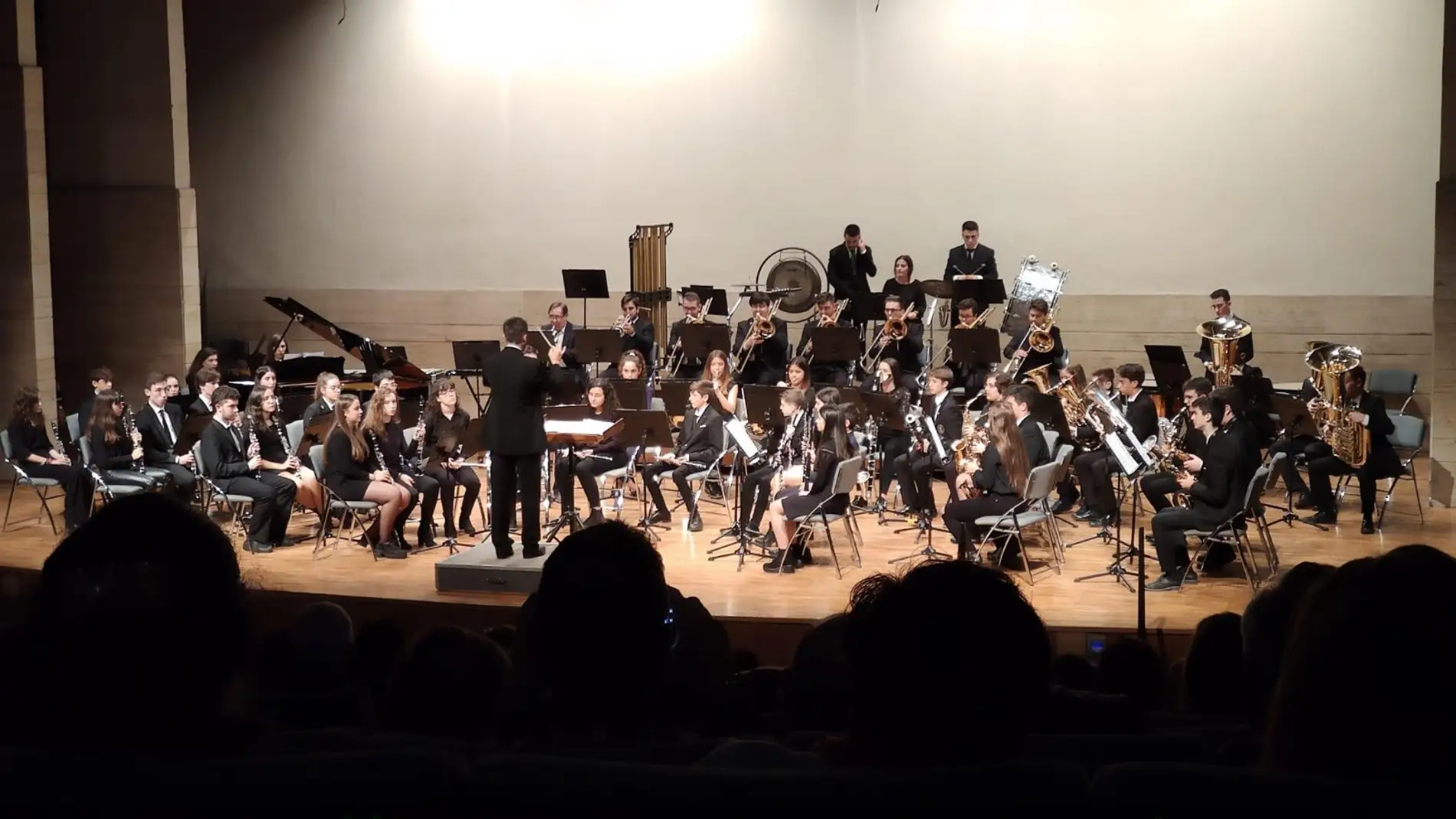 El l Conservatorio de la Diputación celebrará Santa Cecilia con un concierto de sus dos bandas