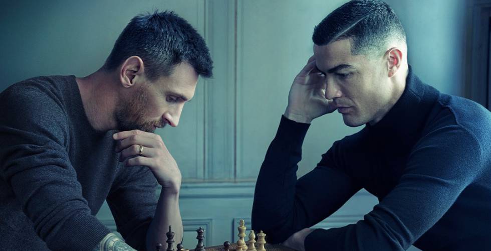 La foto de Messi y Ronaldo jugando al ajedrez que revoluciona las redes La foto de Messi y Ronaldo jugando al ajedrez que revoluciona las redes
