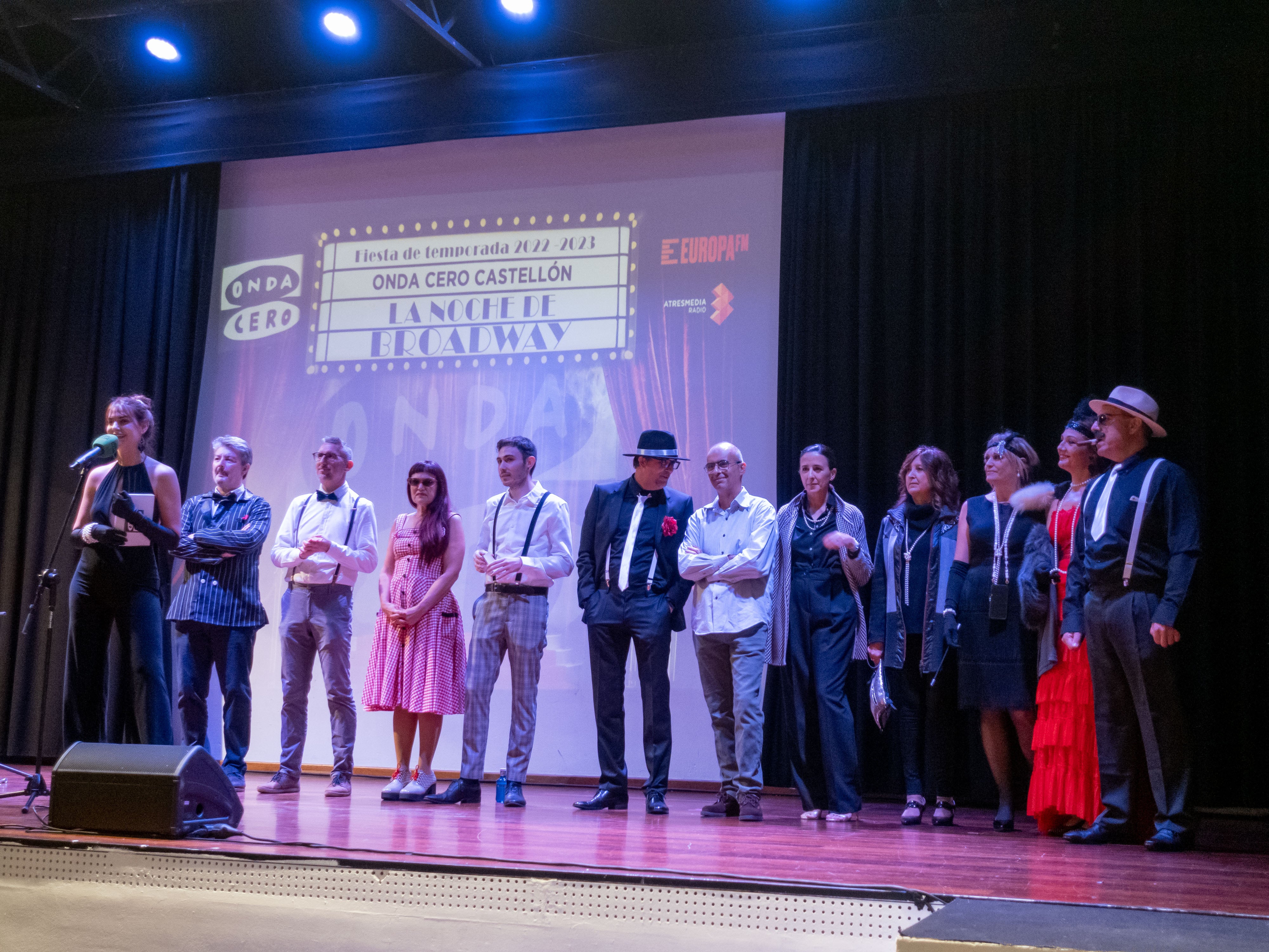 Al estilo 'Broadway', Onda Cero Castellón celebró su tradicional Fiesta de Temporada Al estilo 'Broadway', Onda Cero Castellón celebró su tradicional Fiesta de Temporada