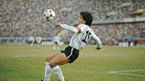 Diego Maradona en una foto de archivo
