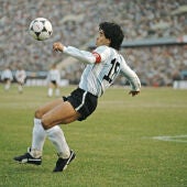 Diego Maradona en una foto de archivo
