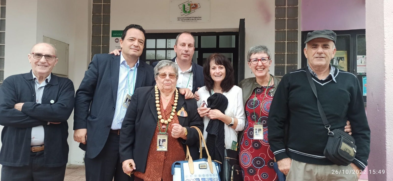 Descendientes de emigrantes extremeños se reencuentran con sus parientes españoles en Jarandilla de la Vera Descendientes de emigrantes extremeños se reencuentran con sus parientes españoles en Jarandilla de la Vera