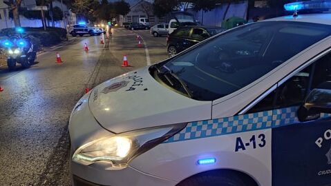 Un control de la Polic&iacute;a Local de Ciudad Real