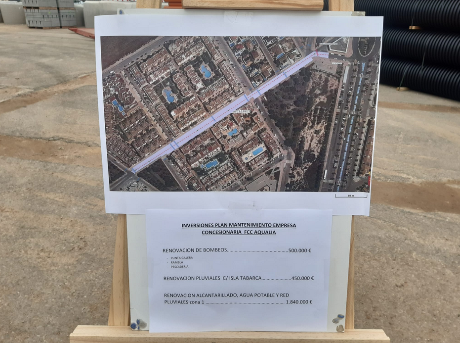 Comienzan las obras para sustituir la red de saneamiento de Los Alcázares, evitando así vertidos al Mar Menor Comienzan las obras para sustituir la red de saneamiento de Los Alcázares, evitando así vertidos al Mar Menor