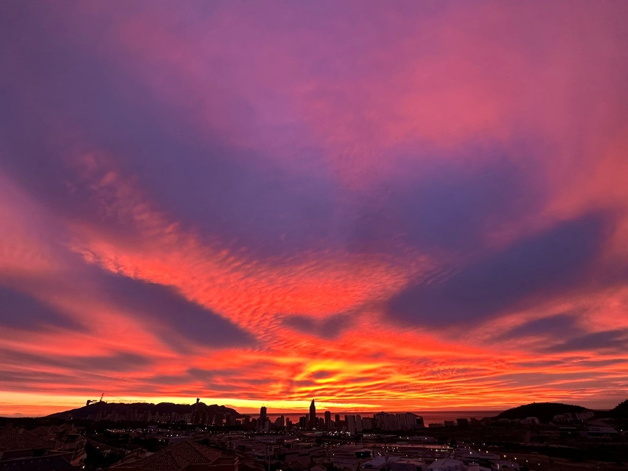 Cielos nubosos para este martes en Benidorm, La Vila Joiosa y Finestrat Cielos nubosos para este martes en Benidorm, La Vila Joiosa y Finestrat