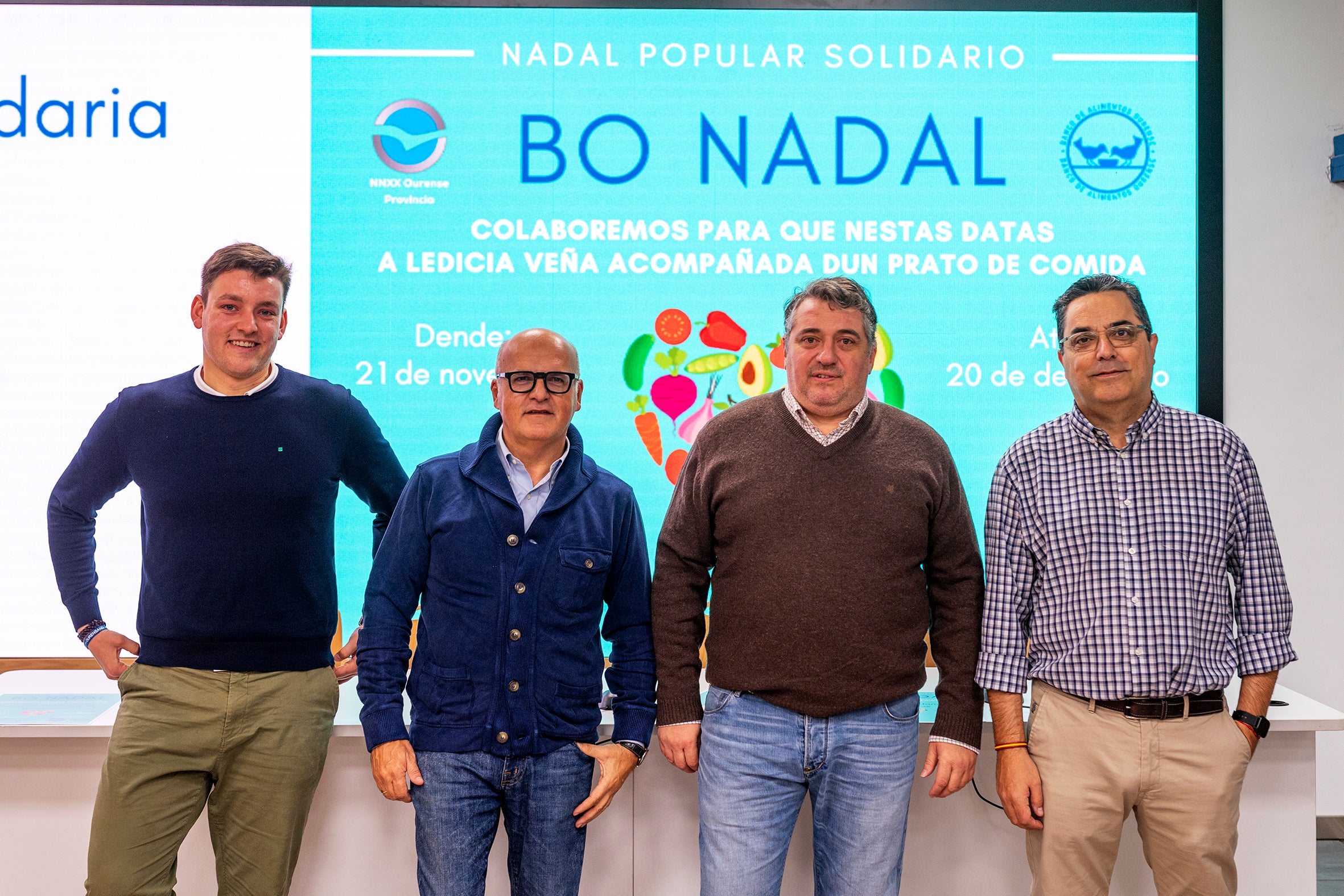 Campaña de recollida de alimentos para Nadal das Novas Xeracións do PP Campaña de recollida de alimentos para Nadal das Novas Xeracións do PP