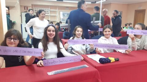 Escolares de Ciudad Real que han participado en la actividad de AFAMMER 