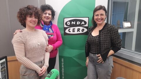 Paula, Nuria y Mari Paz