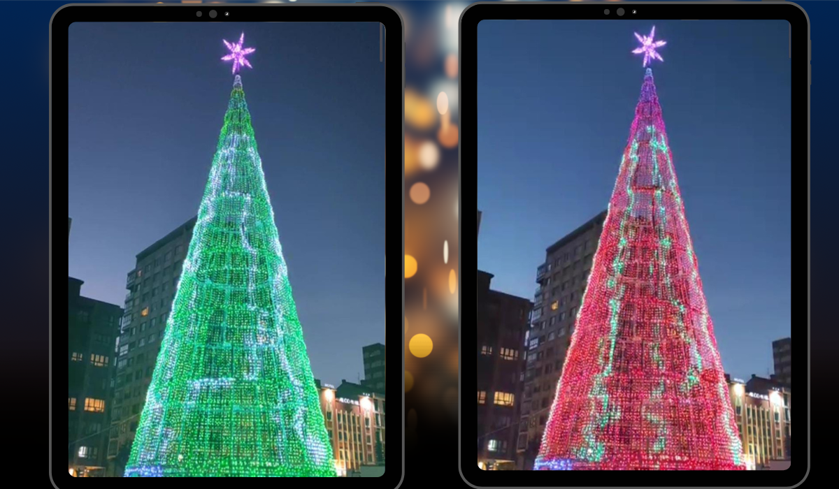 Un árbol musical de 21 metros será el reclamo luminoso de la navidad gasteiztarra Un árbol musical de 21 metros será el reclamo luminoso de la navidad gasteiztarra