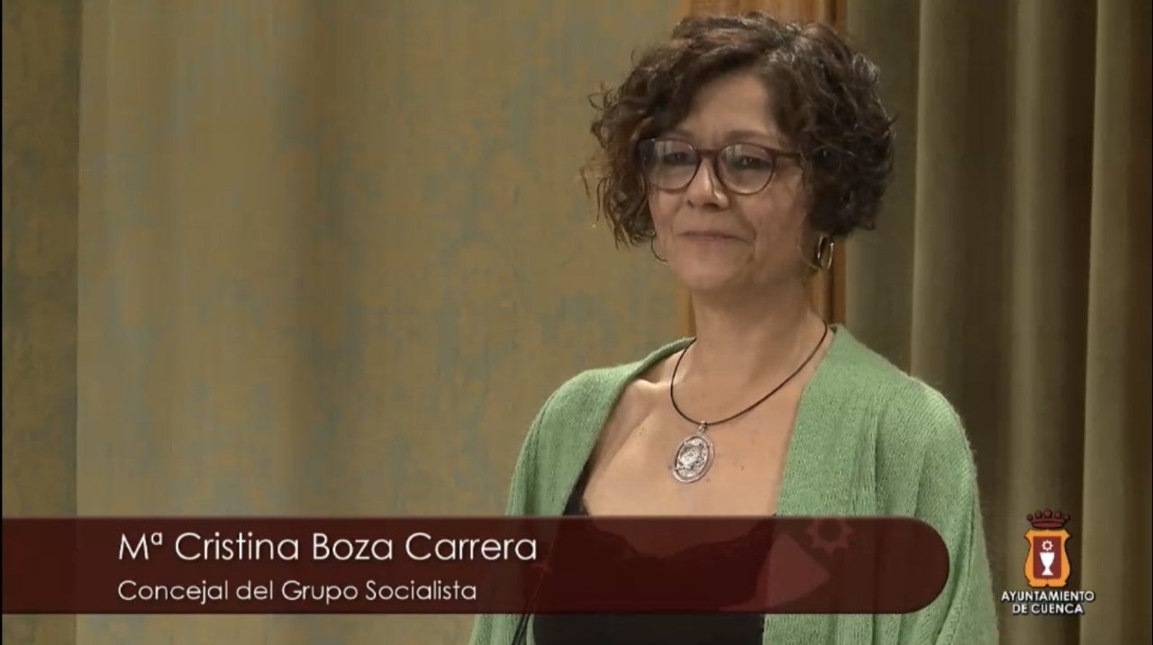 María Cristina Boza ya es concejal del PSOE en el Ayuntamiento de Cuenca María Cristina Boza ya es concejal del PSOE en el Ayuntamiento de Cuenca