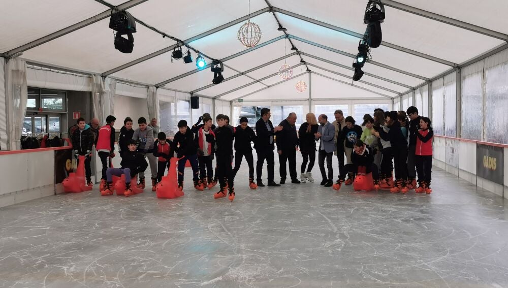 Pista de Hielo en Ponte Vella