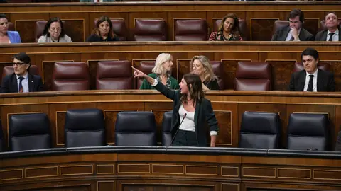 La ministra de Igualdad, Irene Montero, interviene en el Congreso tras el ataque machista de Vox La ministra de Igualdad, Irene Montero, interviene en el Congreso tras el ataque machista de Vox