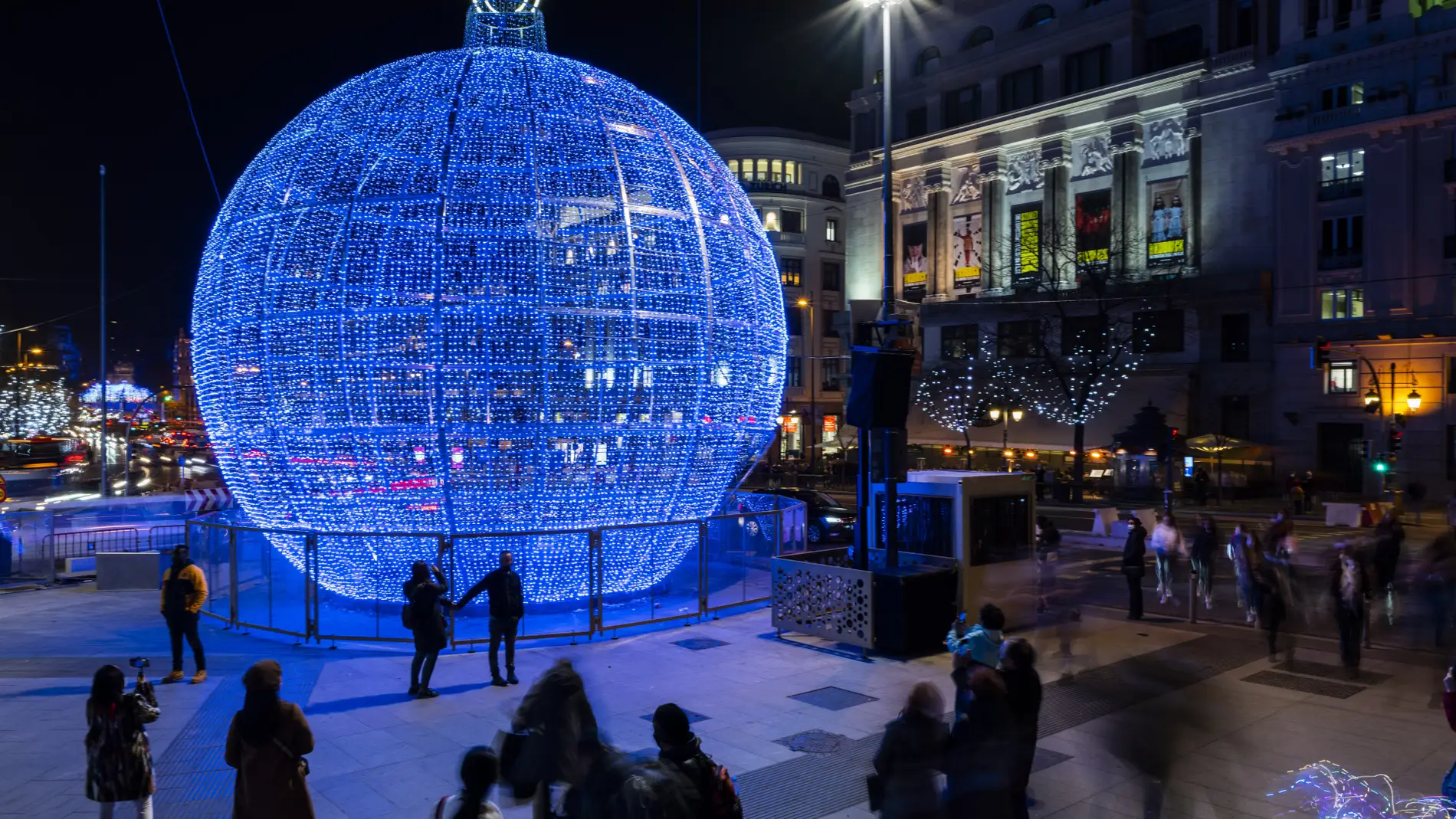A qué hora se encienden las luces de Navidad en Madrid