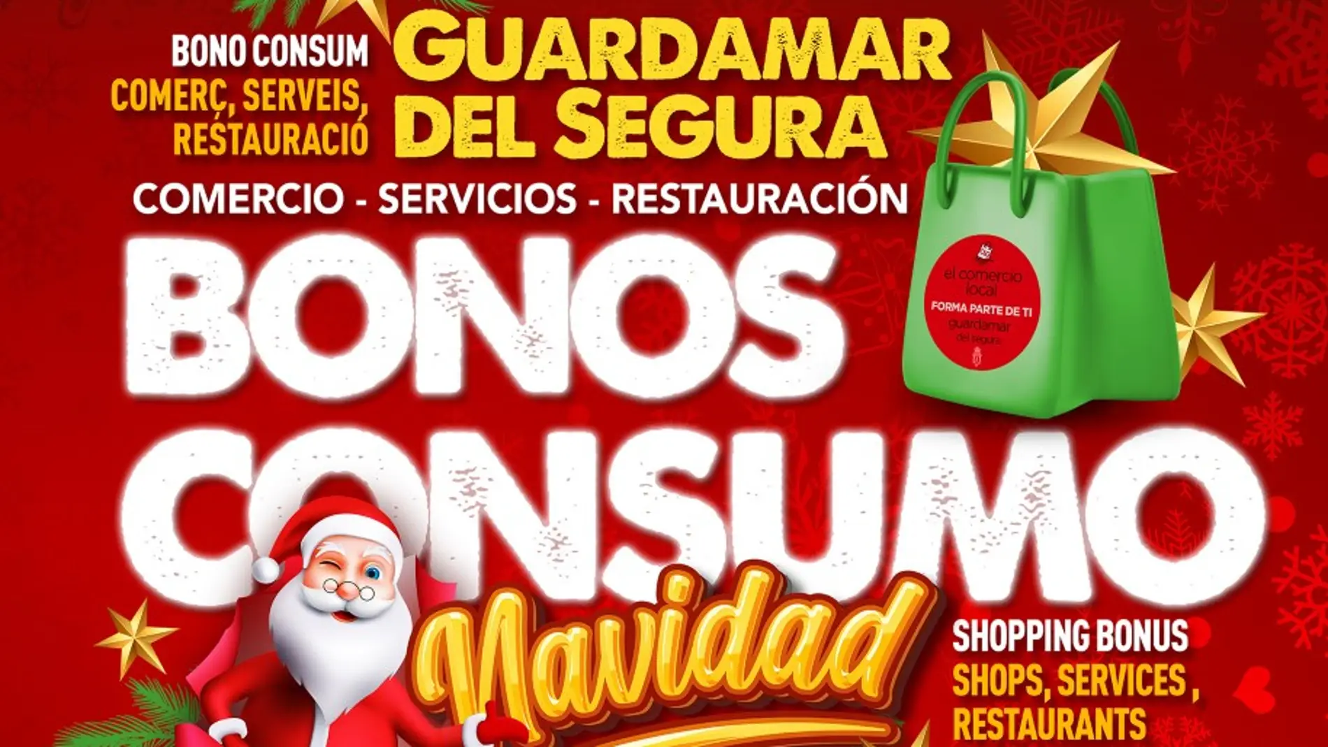 Campaña del bono consumo en Guardamar del segura para la navidad     
