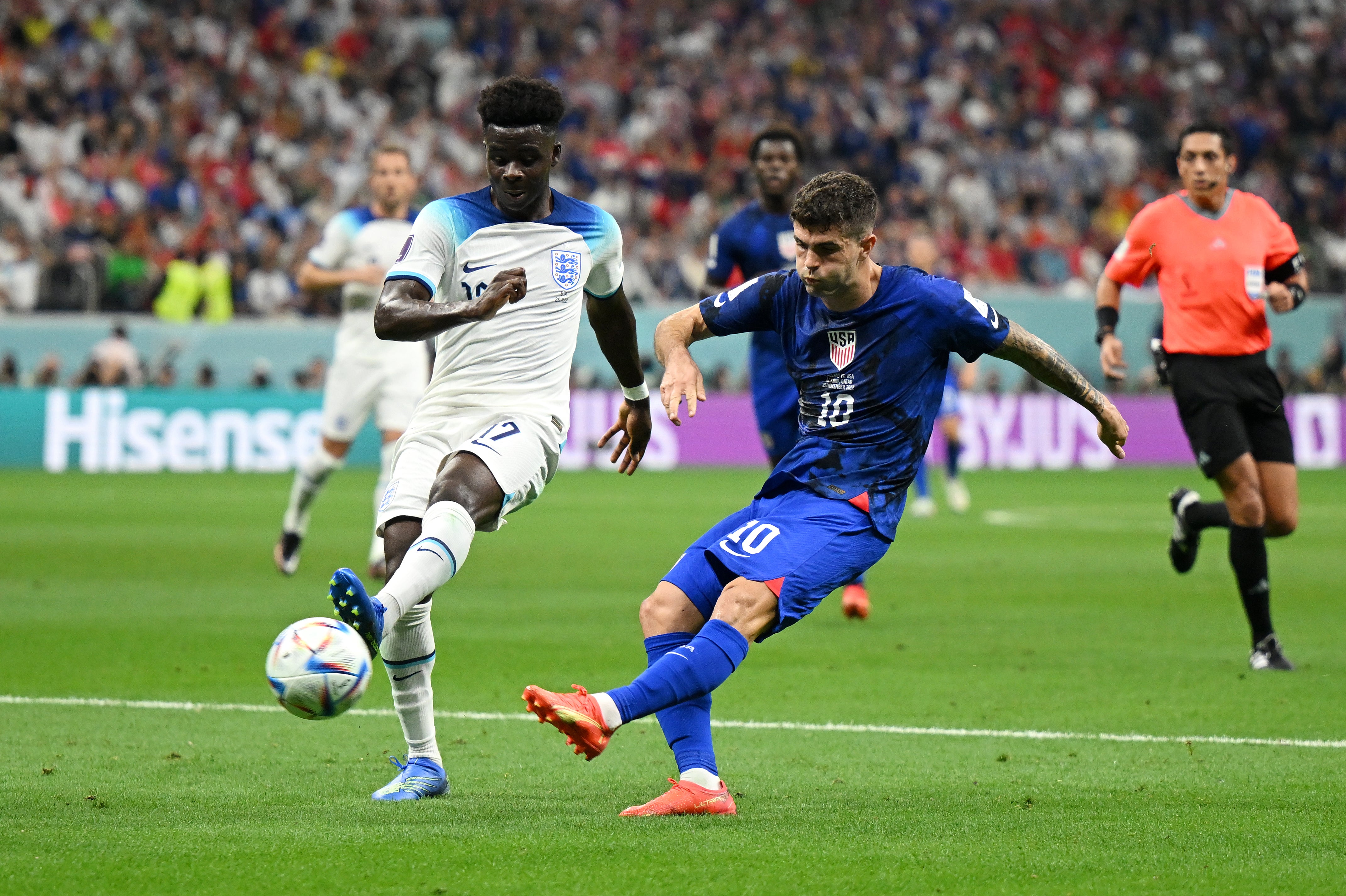 Empate a nada entre Inglaterra y Estados Unidos Empate a nada entre Inglaterra y Estados Unidos