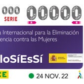 la ONCE gritan ‘Sólo sí es sí’ por el Día Internacional para la Eliminación de la Violencia contra las Mujeres 
