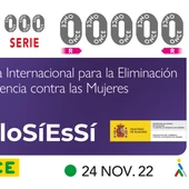 la ONCE gritan ‘Sólo sí es sí’ por el Día Internacional para la Eliminación de la Violencia contra las Mujeres la ONCE gritan ‘Sólo sí es sí’ por el Día Internacional para la Eliminación de la Violencia contra las Mujeres