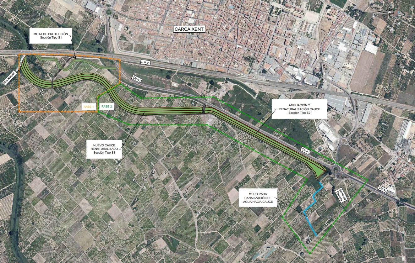 Carcaixent abre el proceso participativo a los proyectos presentados por la CHJ para evitar inundaciones Carcaixent abre el proceso participativo a los proyectos presentados por la CHJ para evitar inundaciones