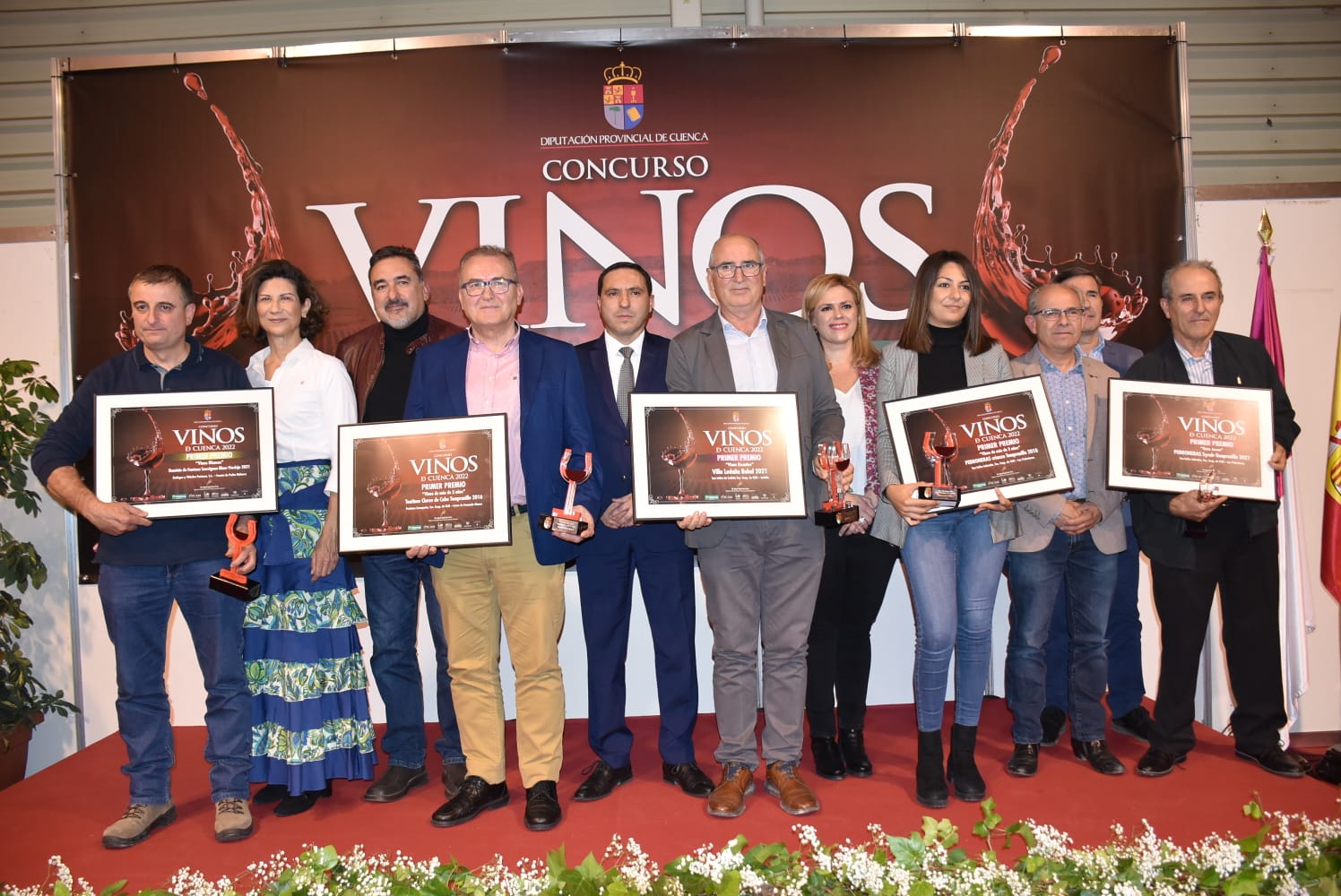 Doblete de los tintos de Bodegas Pedroheras de Las Pedroñeras en el concurso vinos de Cuenca Doblete de los tintos de Bodegas Pedroheras de Las Pedroñeras en el concurso vinos de Cuenca
