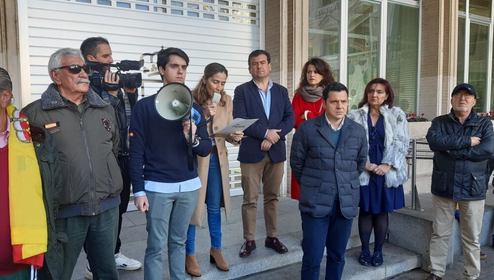 Durante la concentración se leyeron dos manifiestos
