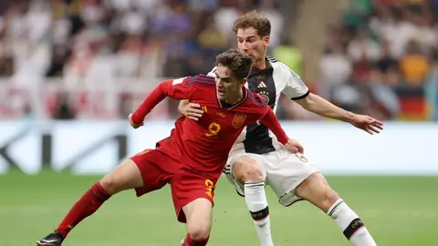 España vs Alemania: Gavi contra Leon Goretzka en el Mundial de Qatar 2022 España vs Alemania: Gavi contra Leon Goretzka en el Mundial de Qatar 2022