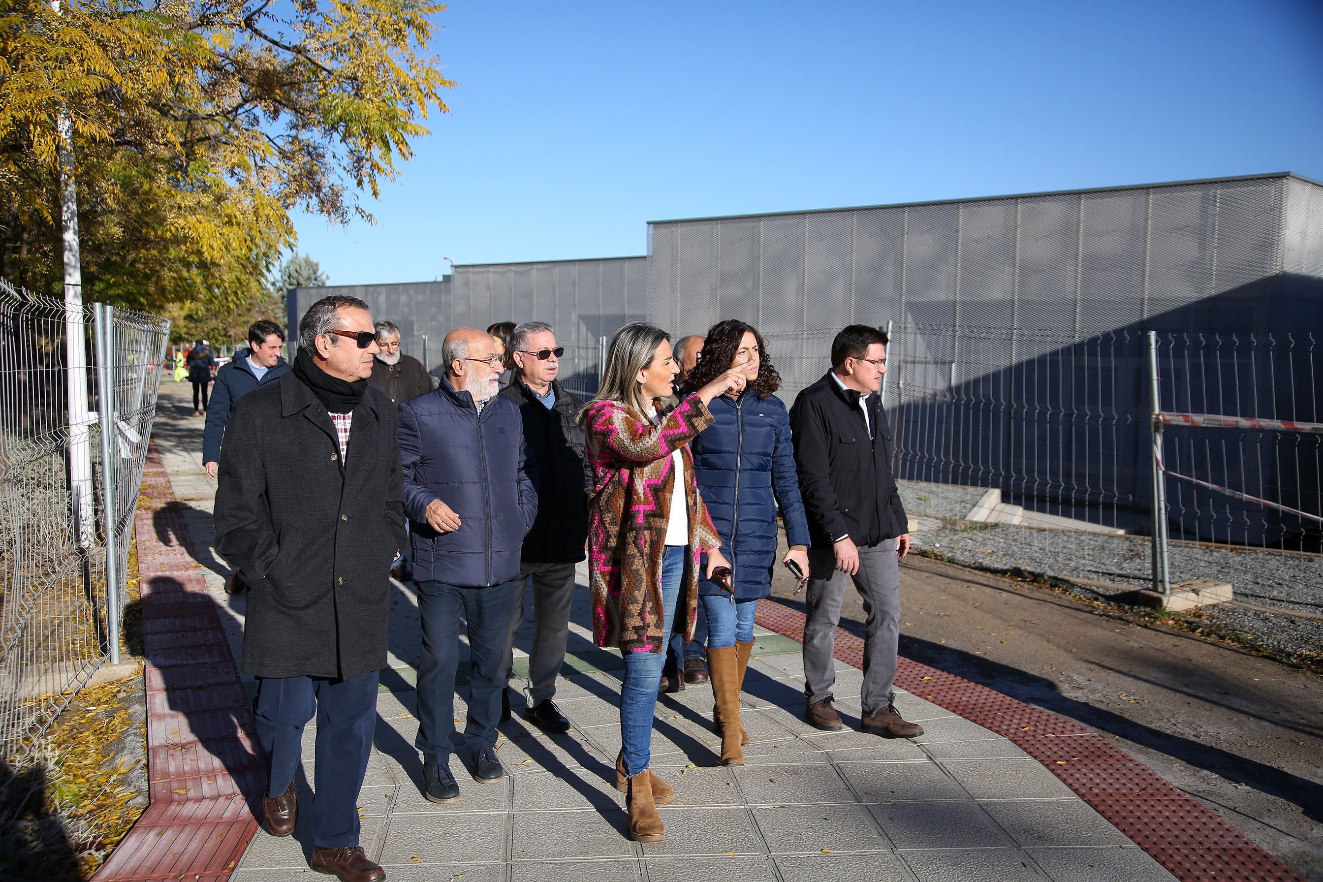 Las obras del Paseo de Don Vicente de Toledo terminarán en primavera Las obras del Paseo de Don Vicente de Toledo terminarán en primavera